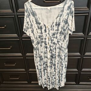 Tye-dye Stretchy Dress Size Medium